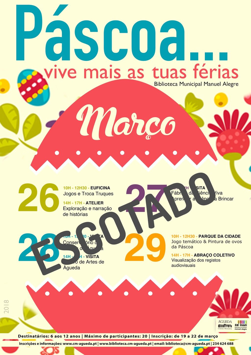 BMMA :: "Páscoa... vive mais as tuas férias" de 26 a 29 de março - ESGOTADO