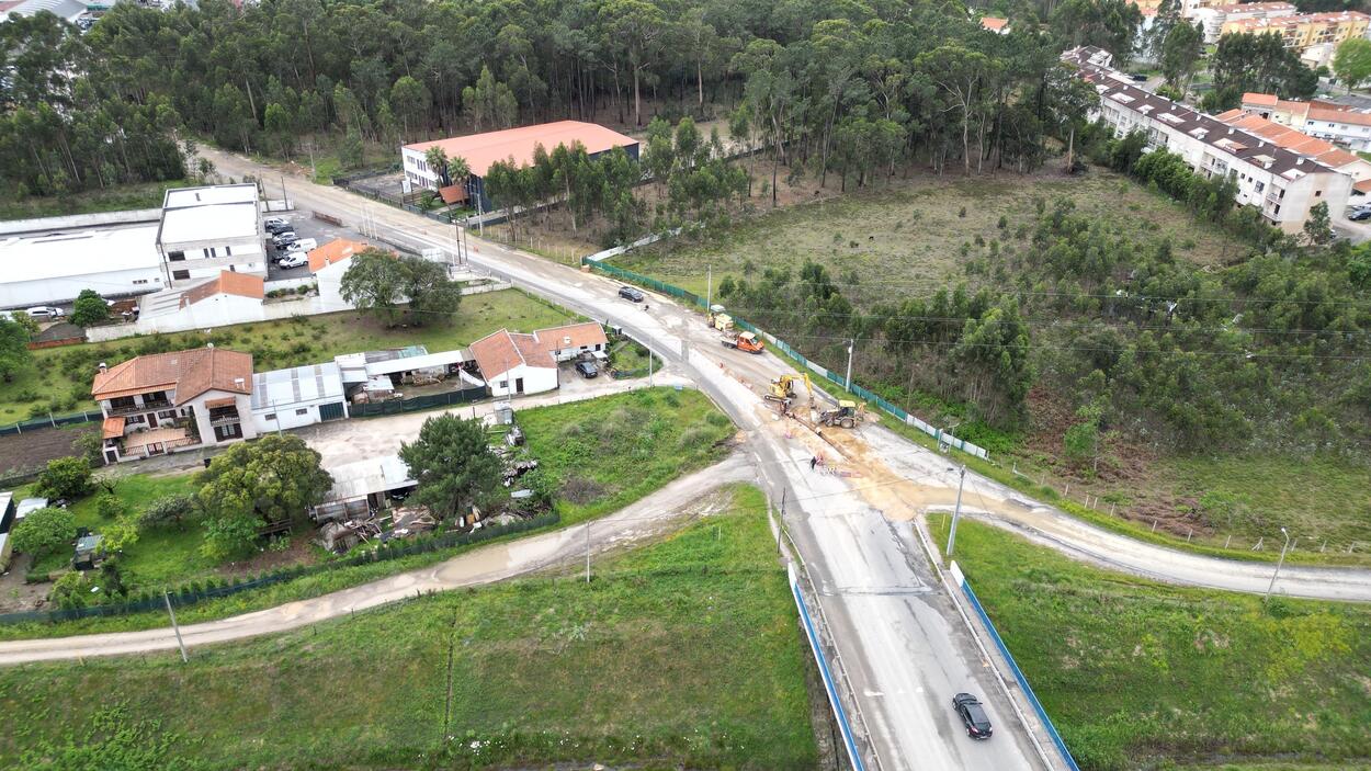 Obra de reabilitação das ligações Esgueira – Azurva e Alagoas – Santa Joana 