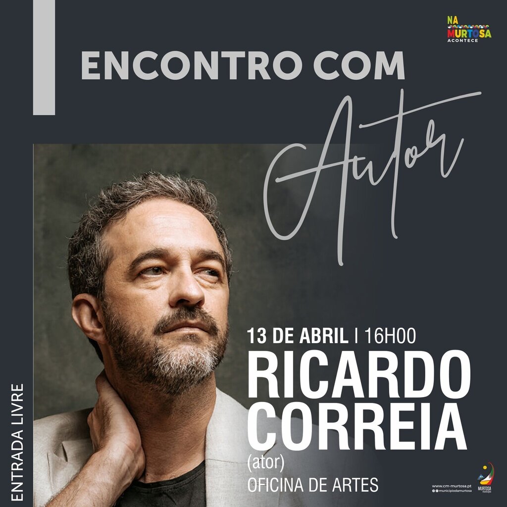 ENCONTRO COM O AUTOR RICARDO CORREIA NA OFICINA DE ARTES
