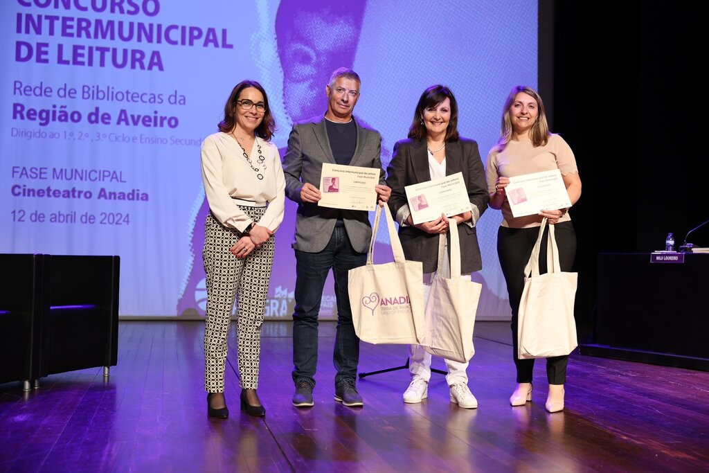 Finalistas do Concurso Intermunicipal de Leitura