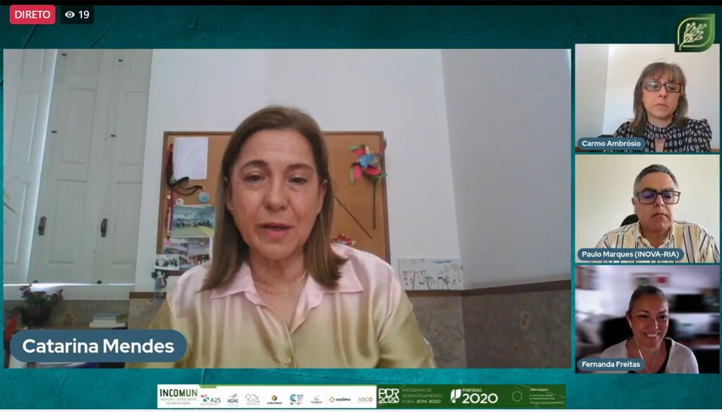 Município partilhou boas práticas na área da tecnologia e educação em webinar do INCOMUN