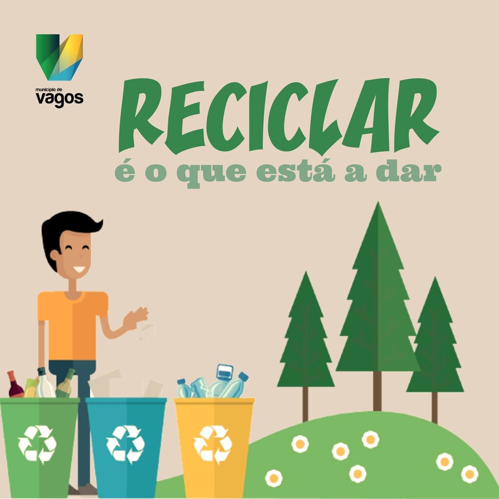 PORQUE “RECICLAR É QUE ESTÁ A DAR” O MUNICÍPIO DE VAGOS VOLTA A ENTREGAR MINI-ECOPONTOS AOS ALUNO...