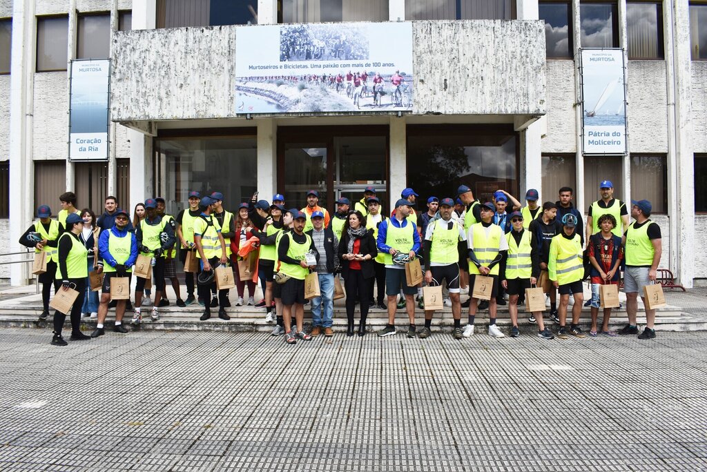 VOLTA DA EDUCAÇÃO DA REGIÃO DE AVEIRO DA ESCOLA PROFISSIONAL DE AVEIRO PASSOU PELA MURTOSA