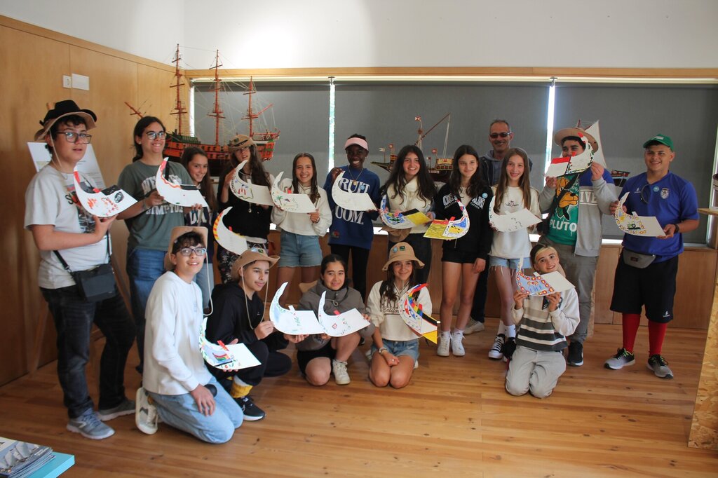  PROJETO PILOTO WE MED NaTOUR TROUXE ALUNOS DO AGRUPAMENTO DE ESCOLAS DE PARDILHÓ AO ESTALEIRO-MU...