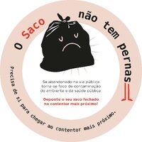 Ação de sensibilização Ambiental – “O saco não tem pernas”