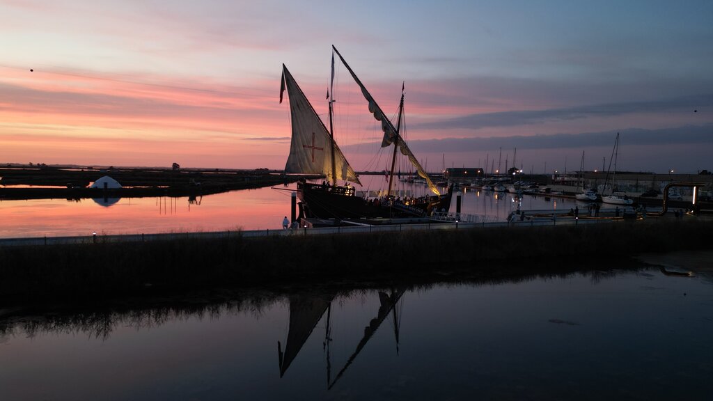 Caravela Vera Cruz em Aveiro até 15 de junho
