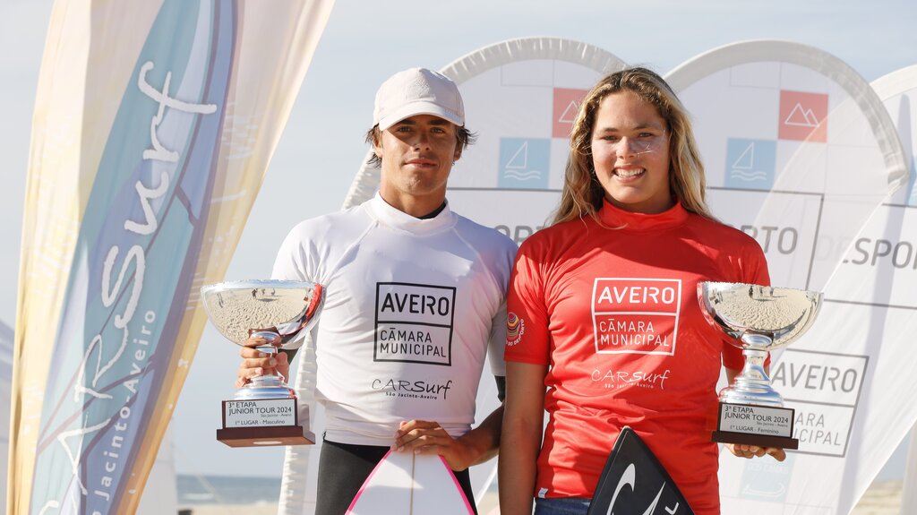 Ondas de São Jacinto consagram novo campeão nacional de surf