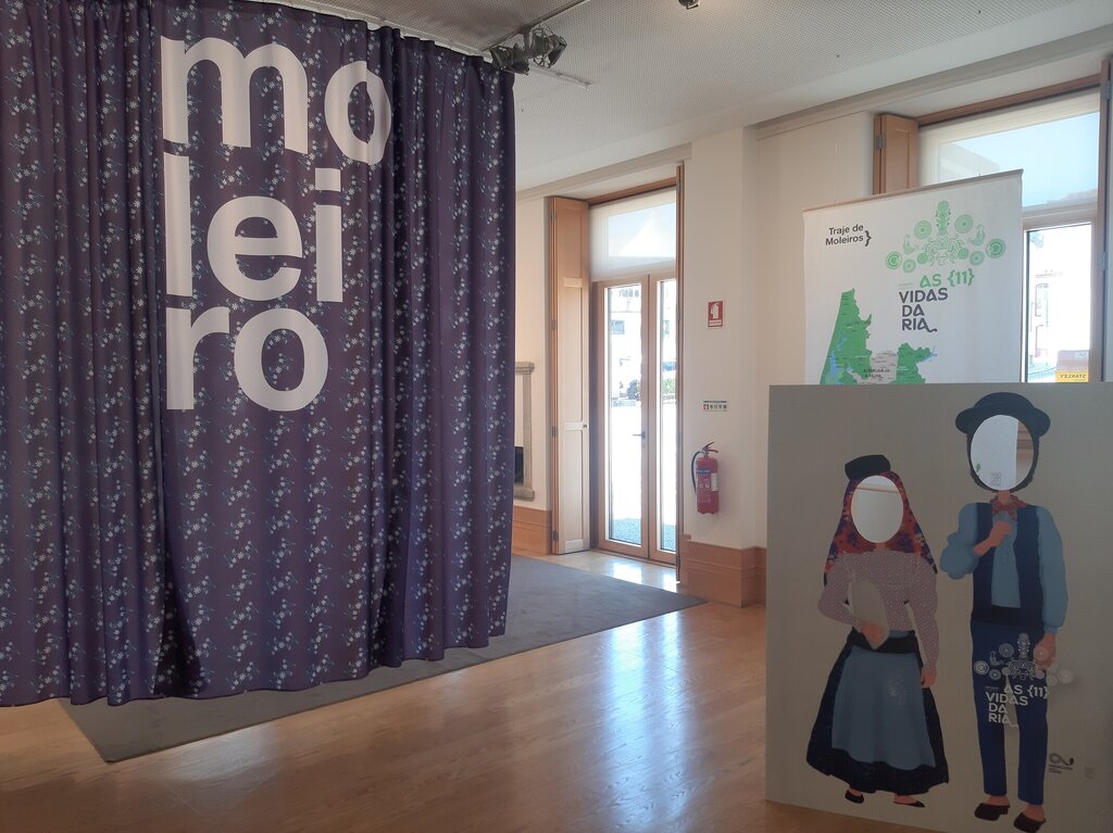 Moleiro – núcleo expositivo de As {11} Vidas da Ria na Biblioteca Municipal