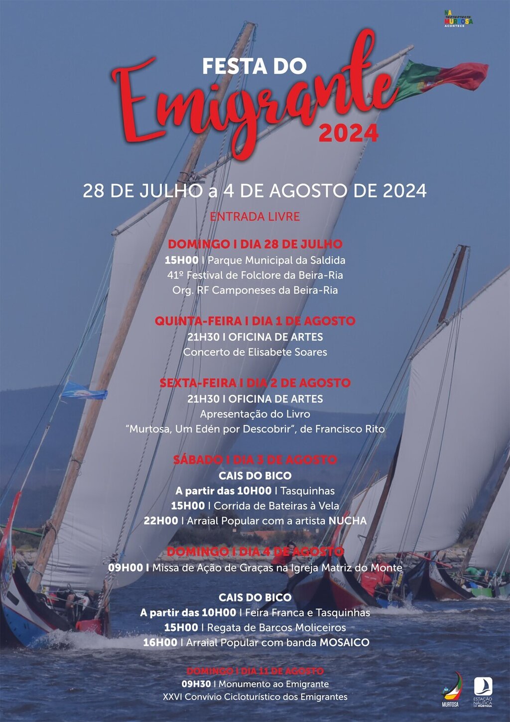 MURTOSA ORGANIZA FESTA DO EMIGRANTE