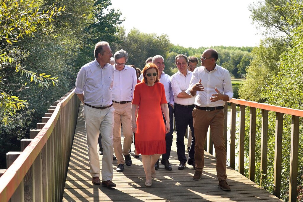 Ministra do Ambiente visita Parque do Carreiro Velho