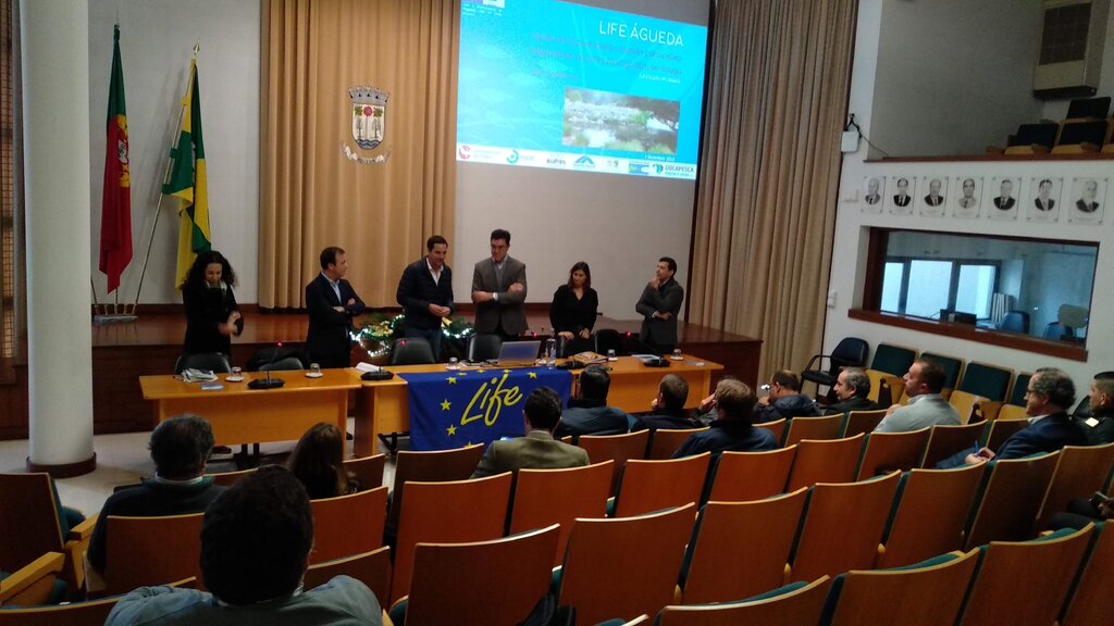 Município de Águeda recebeu reunião do projeto LIFE AGUEDA