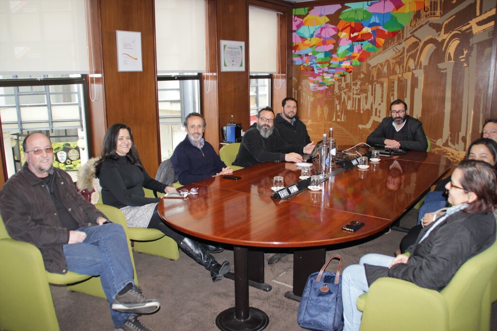 Comitiva de professores universitários visitou o Município de Águeda