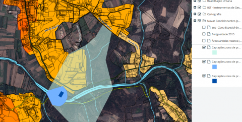  Zonas de proteção às captações de água
