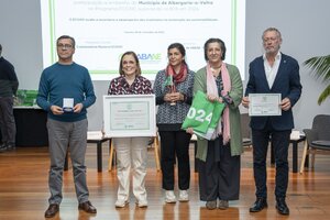 Município de Albergaria-a-Velha recebeu o Galardão Bandeira Verde ECOXXI 2024
