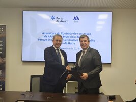 Assinatura de Protocolo entre a APA – Administração do Porto de Aveiro, S.A. e o Município de Ílh...