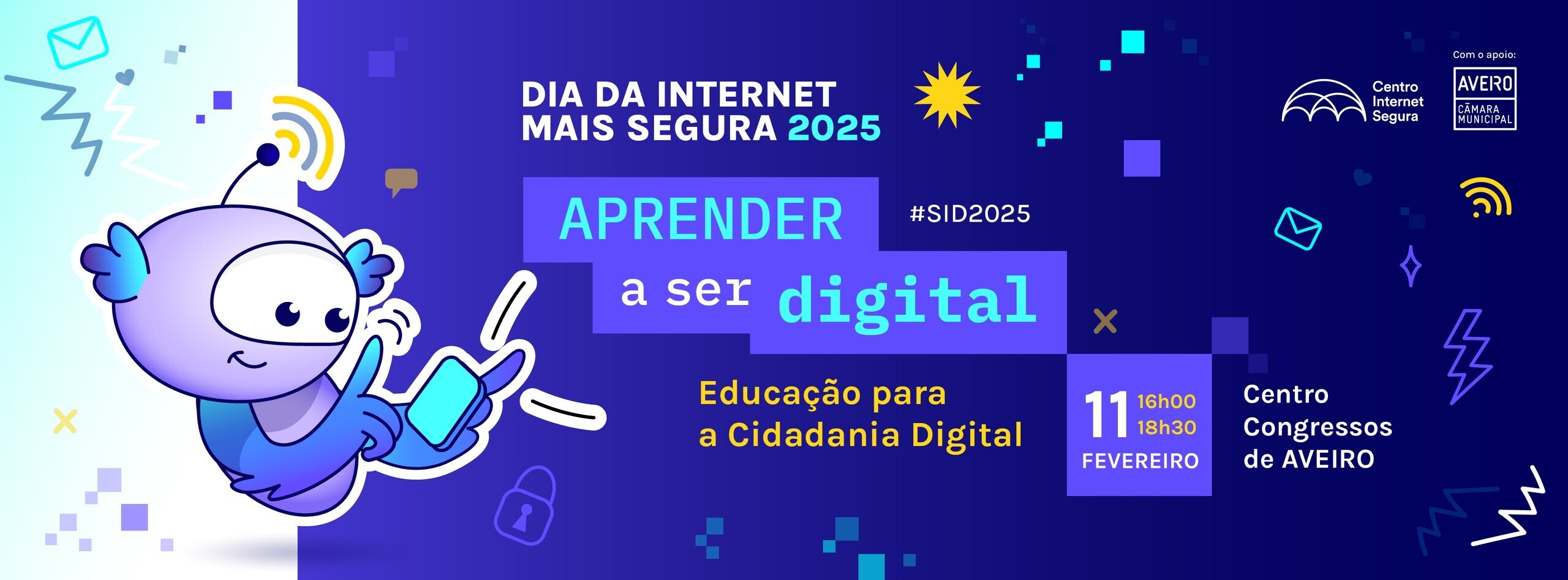 Dia Internet mais segura 2025 – atividades realizadas em Aveiro