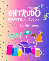 Entrudo Infantil no centro da Cidade | Novo percurso – assista na Rua João Mendonça e no Rossio