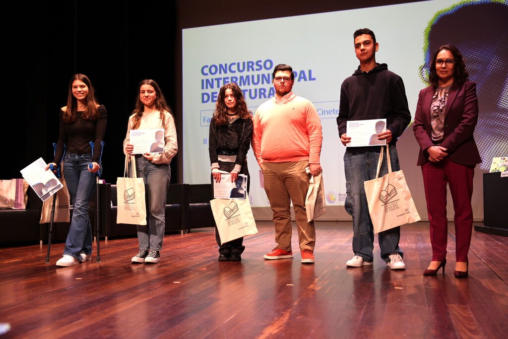 Finalistas do Concurso Intermunicipal de Leitura