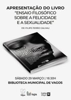 APRESENTAÇÃO DO LIVRO “ENSAIO FILOSÓFICO SOBRE A FELICIDADE E A SEXUALIDADE”