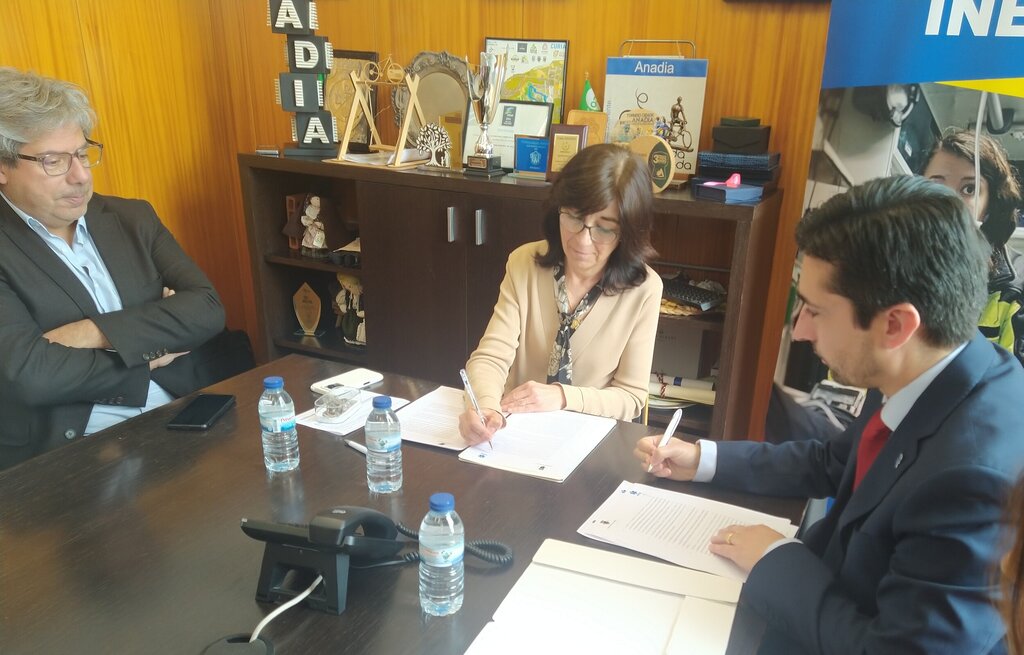 Protocolo de comodato com INEM