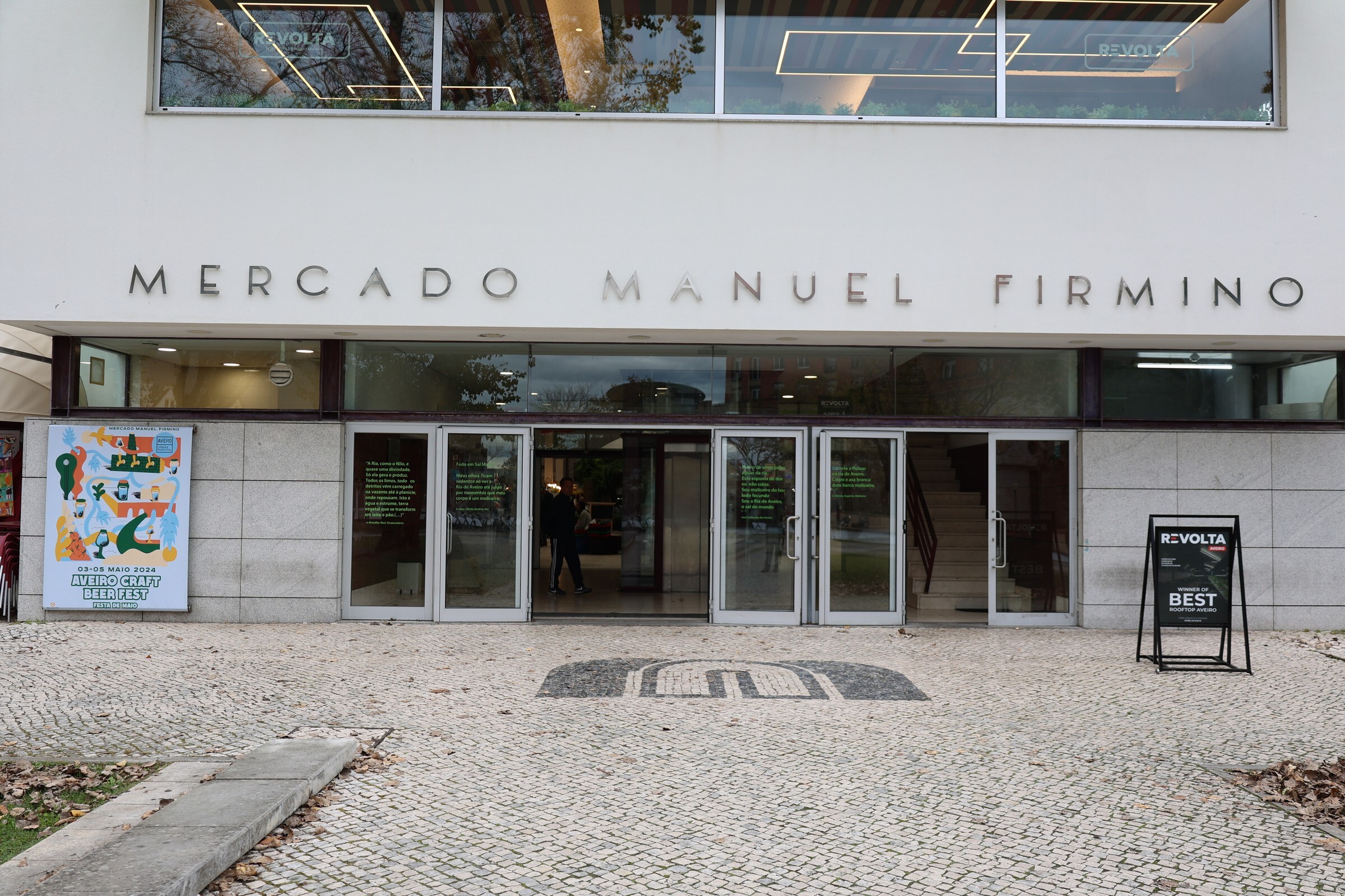 Lugares de venda no Mercado Municipal Manuel Firmino