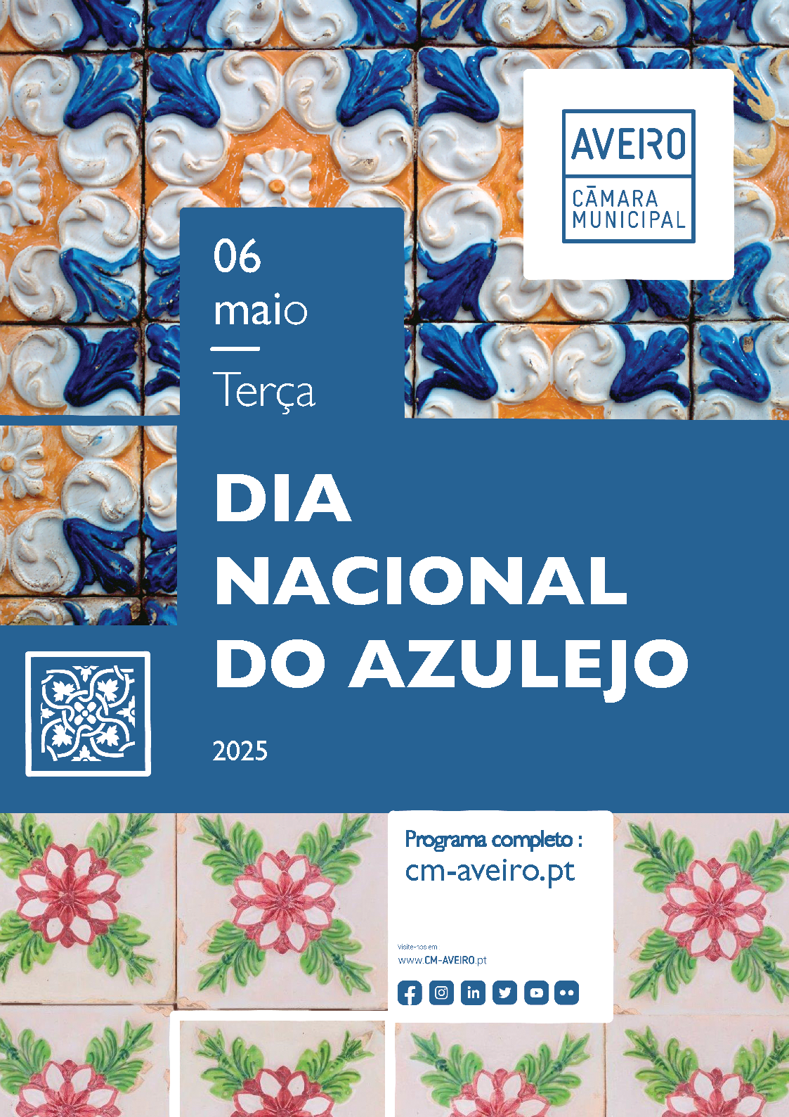 Aveiro assinala Dia Nacional do Azulejo com oficinas e visita guiada