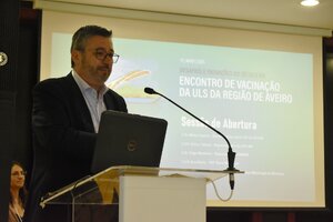 AUDITÓRIO DA OFICINA DE ARTES RECEBEU ENCONTRO DE VACINAÇÃO DA ULS DA REGIÃO DE AVEIRO