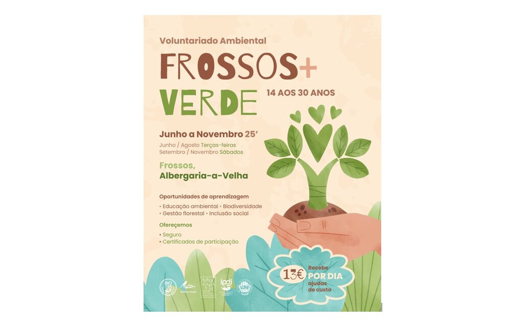 Voluntariado Ambiental regressa a Frossos e procura jovens dos 14 aos 30 anos