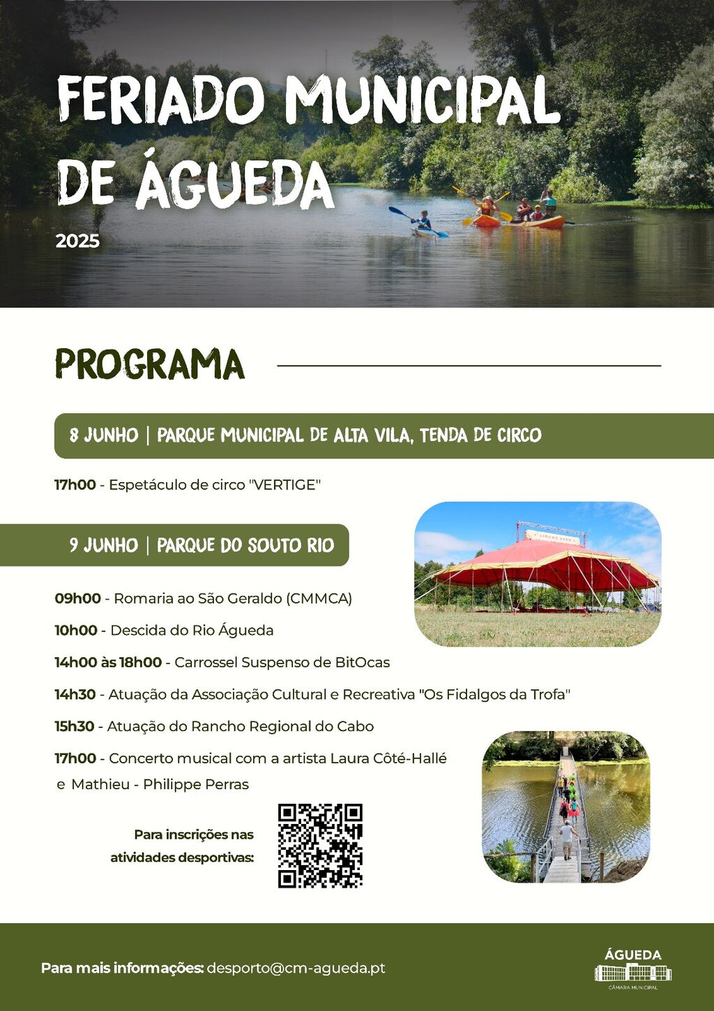 Câmara de Águeda celebra Feriado Municipal no Souto do Rio