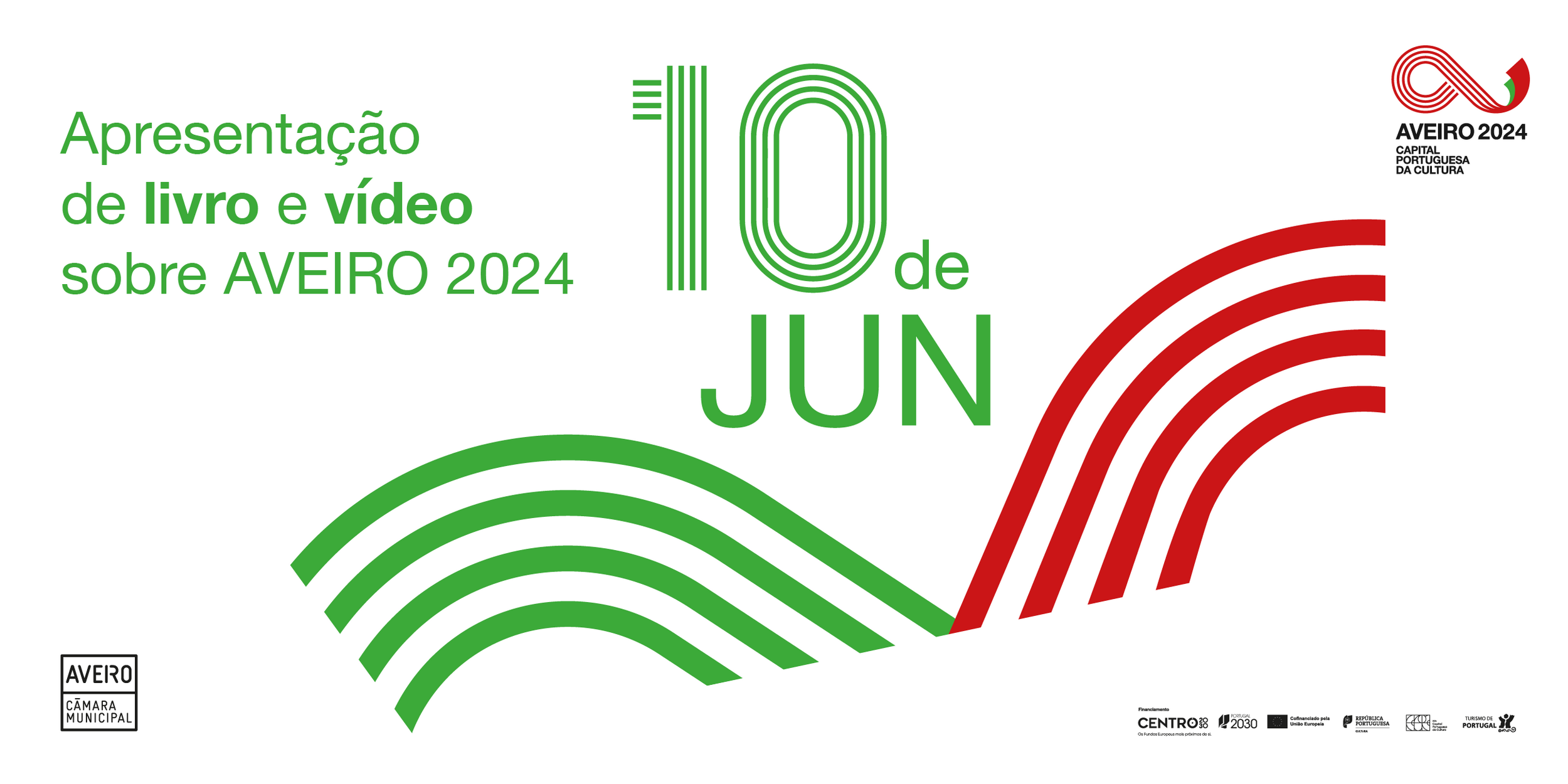 Livro e Vídeo “Aveiro 2024 – Até ao Infinito”  apresentados no Dia de Portugal