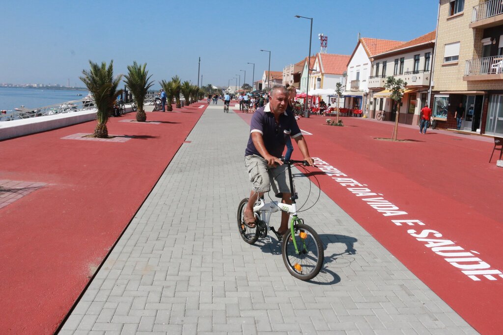 São Jacinto com zonas dedicadas aos peões durante o verão