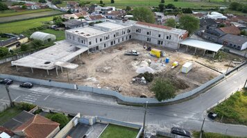 Escola do Solposto: segunda fase da obra