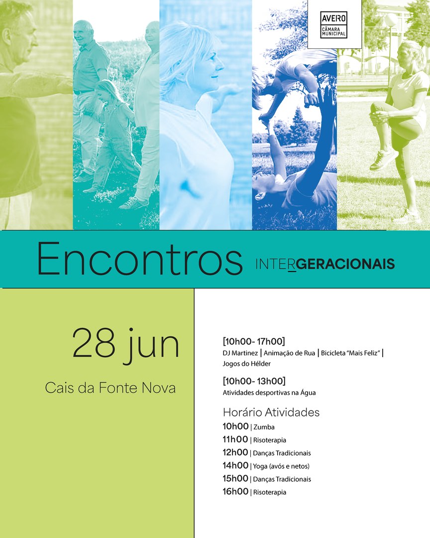 Atividades intergeracionais e interculturais no Cais da Fonte Nova