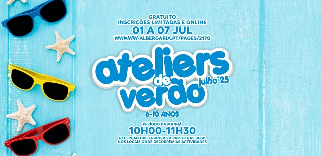 Inscrições abertas para os Ateliers de Verão