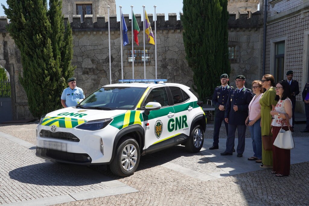 Município cede nova viatura à GNR de Albergaria-a-Velha