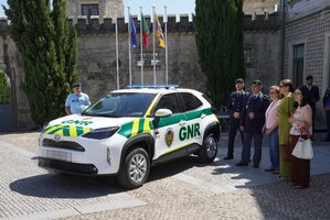 Município cede nova viatura à GNR de Albergaria-a-Velha