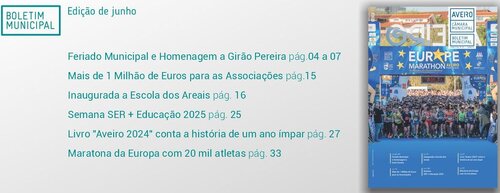 Edição de junho do Boletim Municipal