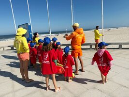  PRAIA DA TORREIRA RECEBEU PROGRAMA "FÉRIAS NA PRAIA COM OS NADADORES SALVADORES" 