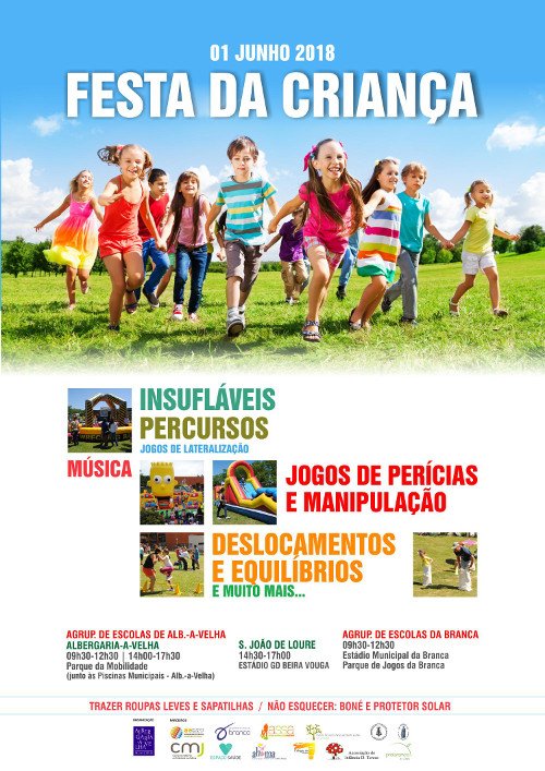 Município de Albergaria-a-Velha organiza Festa da Criança
