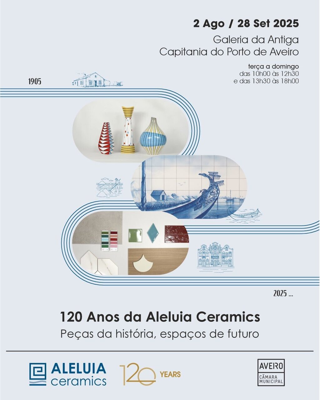 Exposição 120 Anos da Aleluia Ceramics
