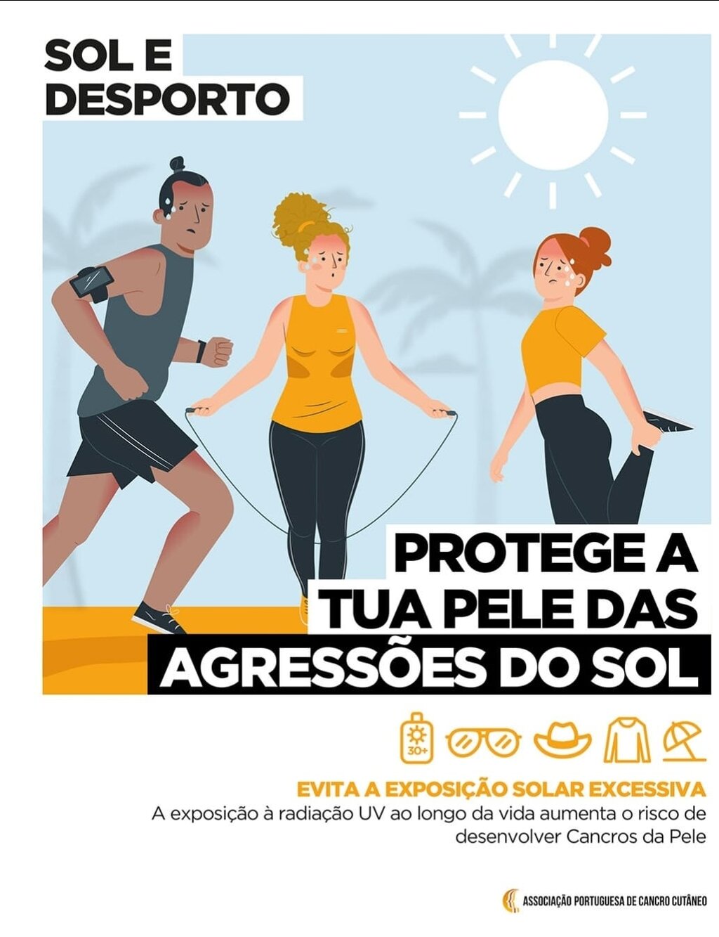 CAMPANHA "PELE E SOL 2025" - ASSOCIAÇÃO PORTUGUESA DE CANCRO CUTÂNEO