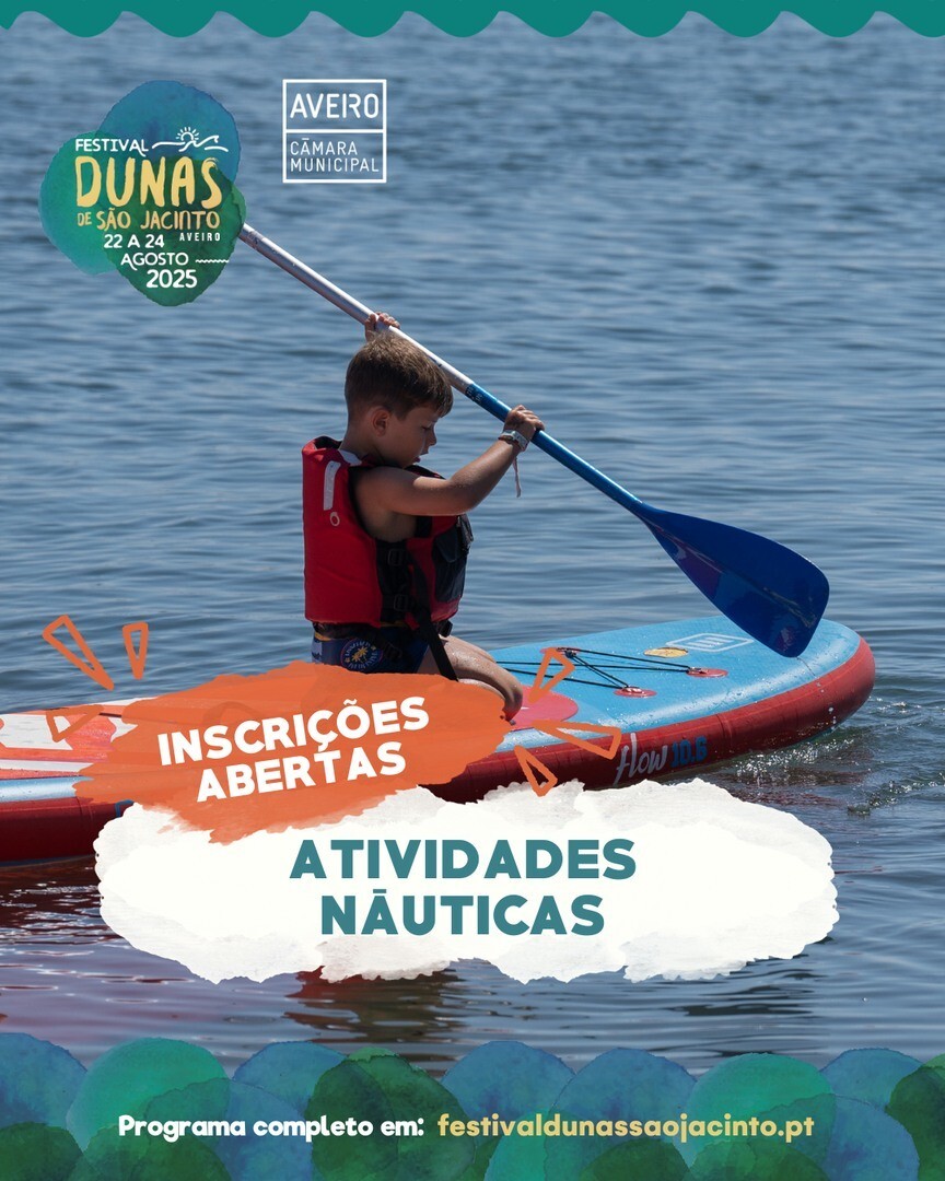 Inscrições para atividades desportivas do Festival Dunas de São Jacinto