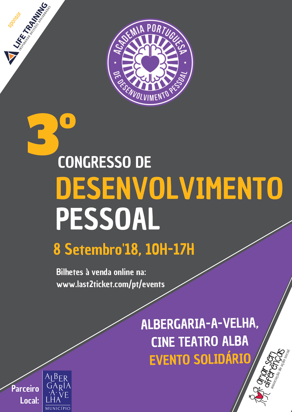 Cineteatro Alba recebe 3.º Congresso da Academia Portuguesa de Desenvolvimento Pessoal