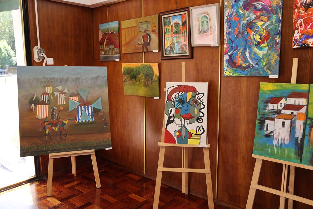 Mostra de trabalhos de alunos  da Universidade Sénior