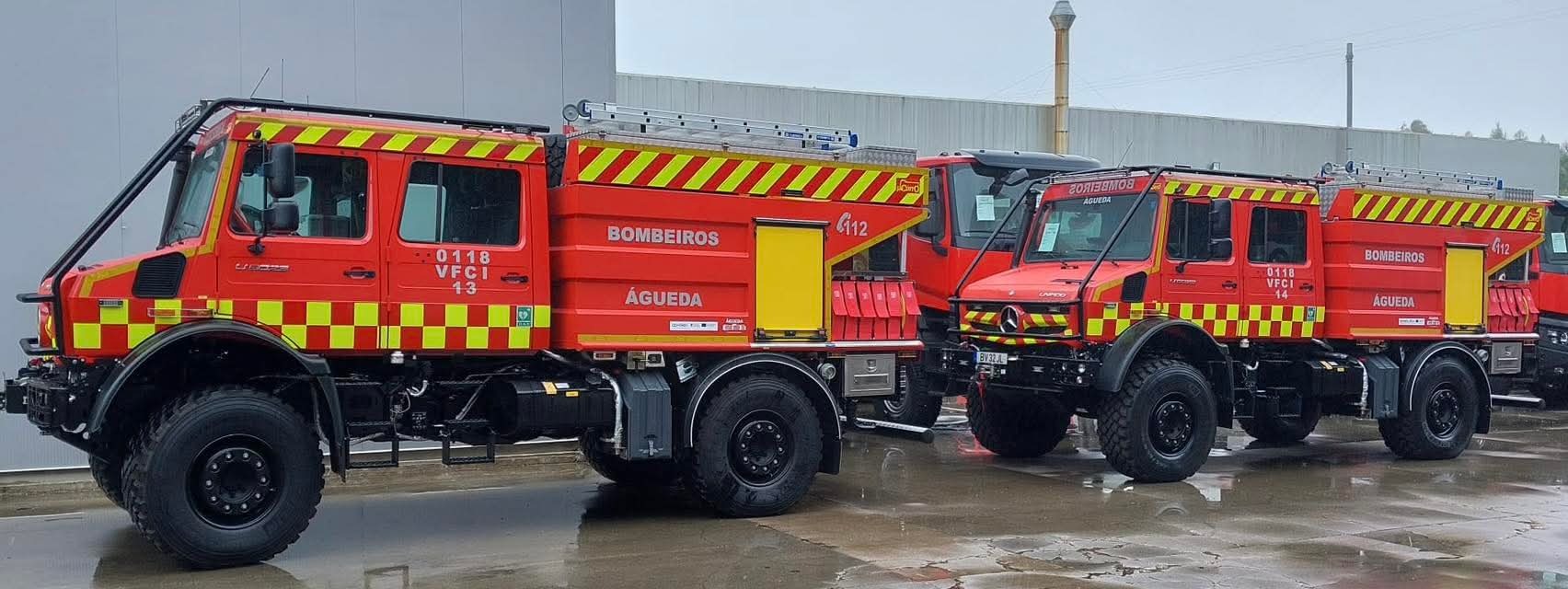 REGIÃO DE AVEIRO APOIA VIATURAS DOS BOMBEIROS 