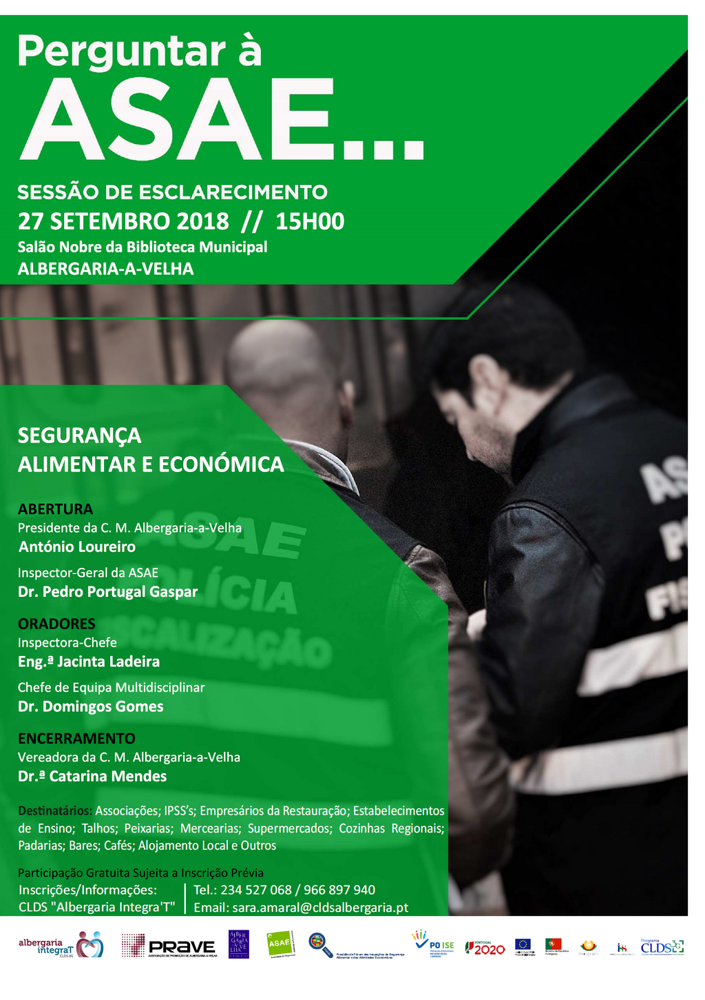 ASAE responde a questões de Albergarienses