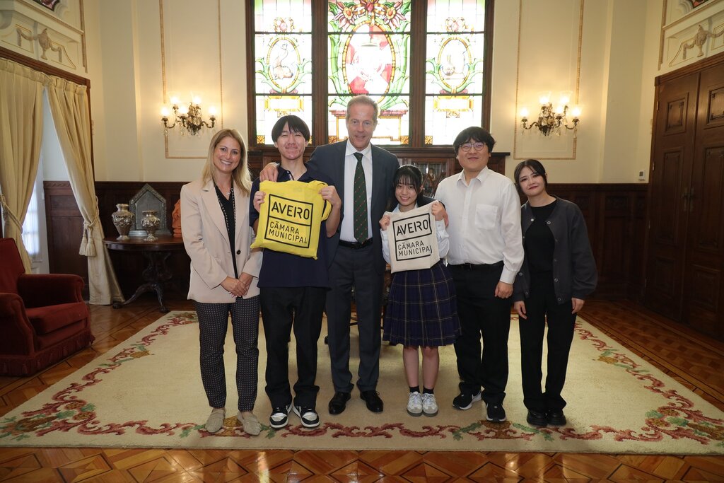 Comitiva de Oita visita Aveiro