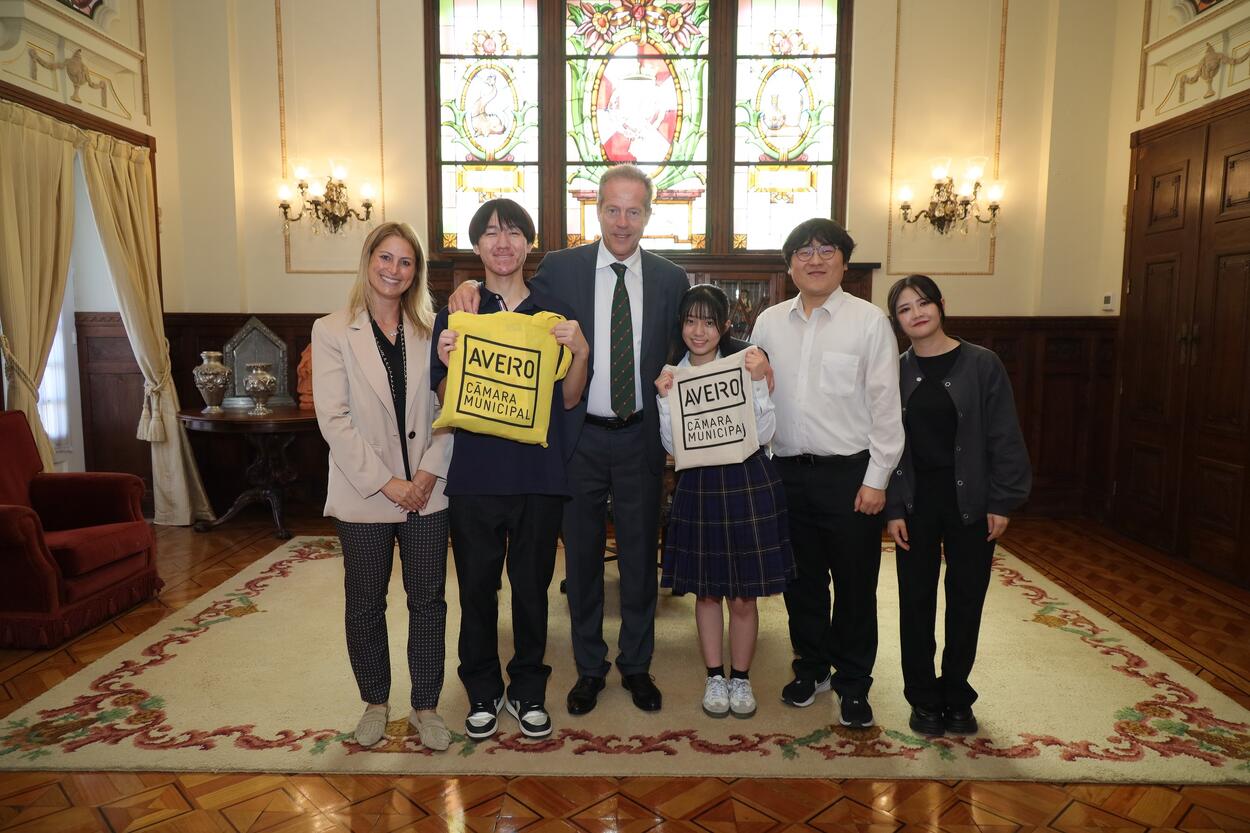 Comitiva de Oita visita Aveiro