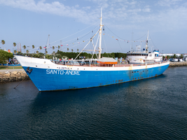 Navio-Museu Santo André  encerra a visitas para  trabalhos de manutenção