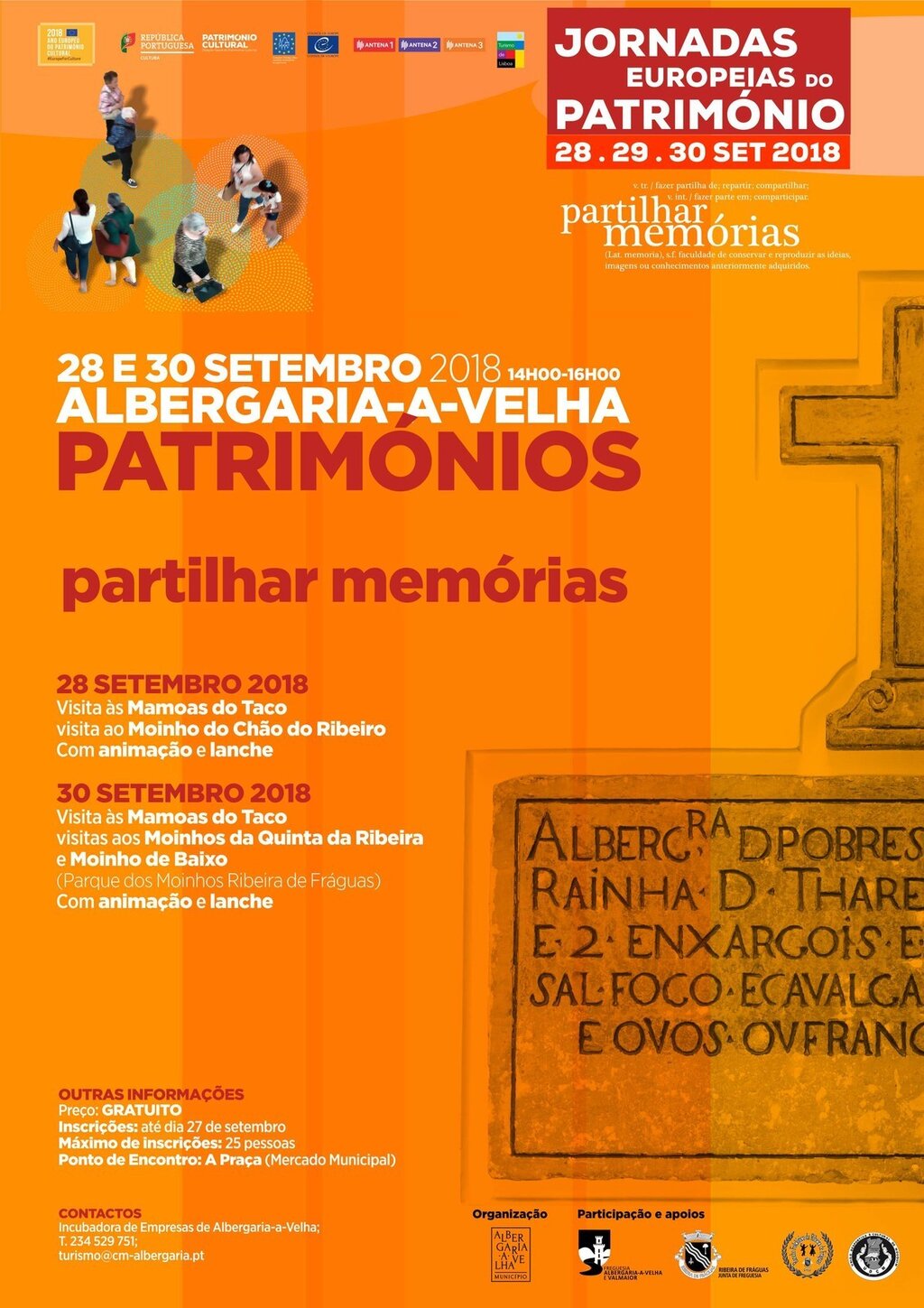 Albergaria-a-Velha celebra Jornadas Europeias do Património com visitas às Mamoas do Taco e à Rot...